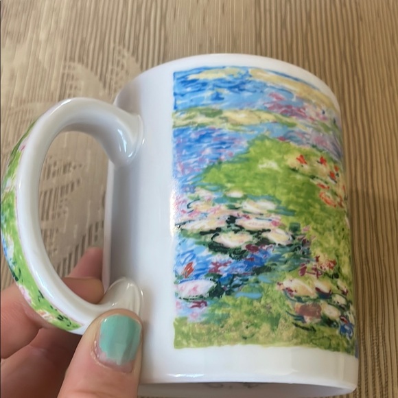 Water Lilies Claude Monet Master Impressionists D Burrows Mug Chaleur!RARE - Picture 5 of 9